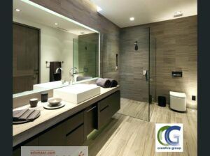 bathroom units wood 2023/ شركة كرياتف 01203903309