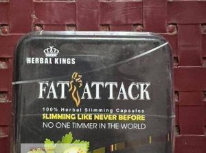 كبسولات فات اتاك للتخسيس 30 كبسولة Fat Attack Caps