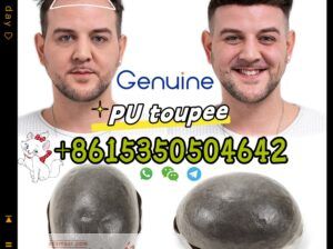 Wigs For Men V-loop Pu Men Toupee whatsapp+8615350