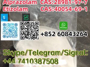 Bromazolam CAS:71368-80-4 Alprazol+44 7410387508-