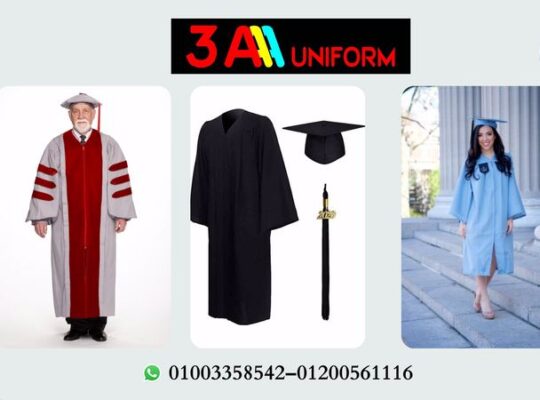 ملابس التخرج و الكابات للجامعات و المدارس (شركة 3A )