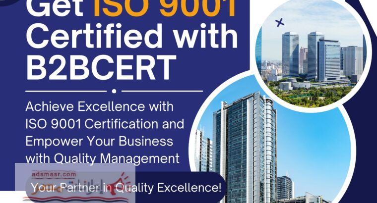 ISO 9001 Certification Services in...